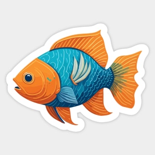 Cute Fish Sticker